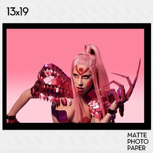 Lady Gaga 13x19 Poster  Wall Decor Art Print With Frames